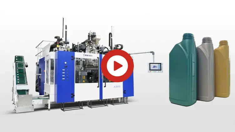 Lubricant Oil Bottle Blow Moulding Machine