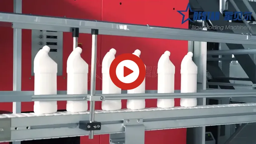Inclined Neck Bottle Blow Molding Machine