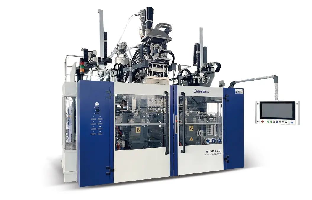 1 Liter CoEx-4 EVOH Pesticide Bottle Blow Moulding Machine