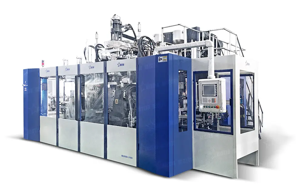 30L ReCo 3-layer Stackable Barrel Blow Molding Machine