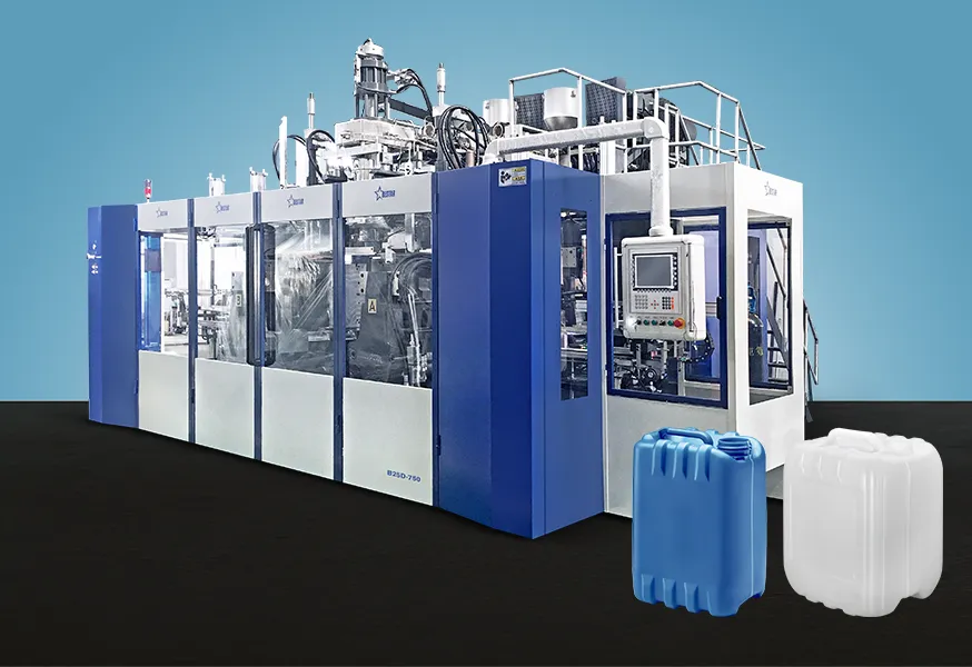 Chemical Stackable Barrel Blow Moulding Machine