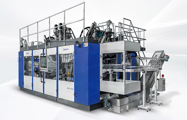 Double Station Plastic Blow Molding Machine