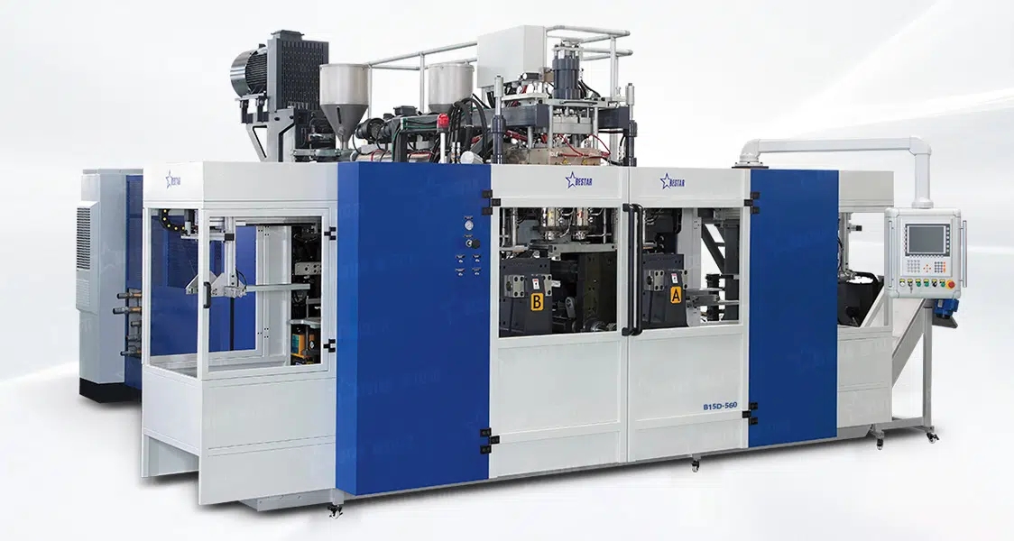chewing-gum-bottle-blow-molding-machine