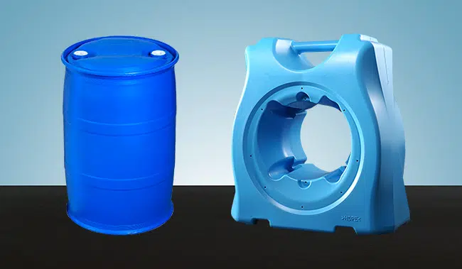 large hollow blow molding machine application