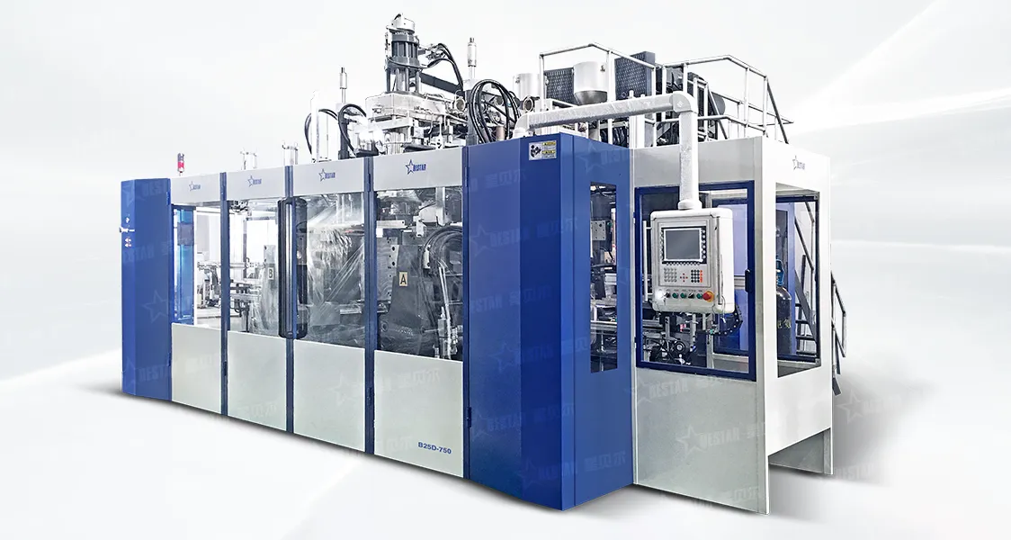 Stacking Barrels Blow Molding Machine