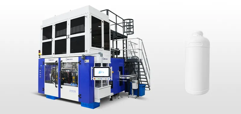 1 Liter 4 Layers EVOH / Nylon Blow Molding Machine