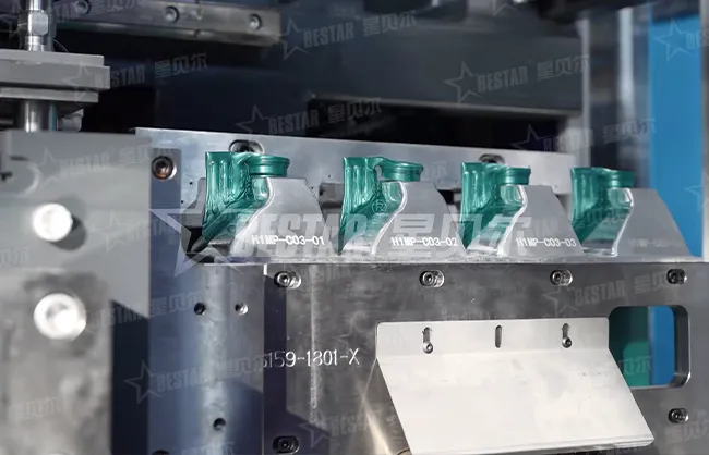 What is Deflashing Unit in Blow Molding
