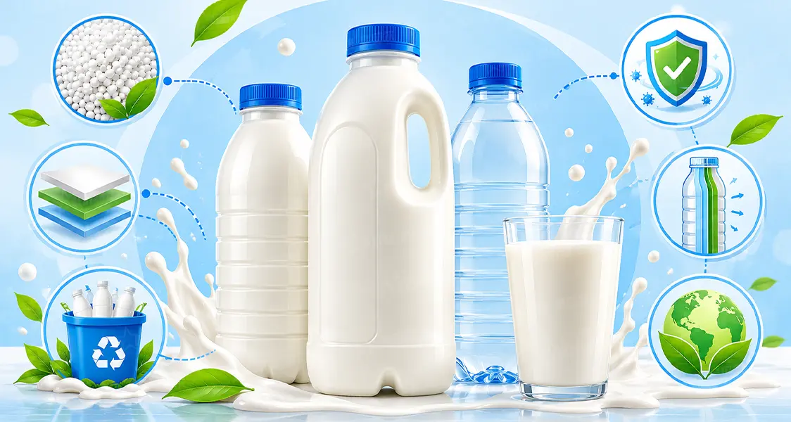 Milk Bottle Blow Molding