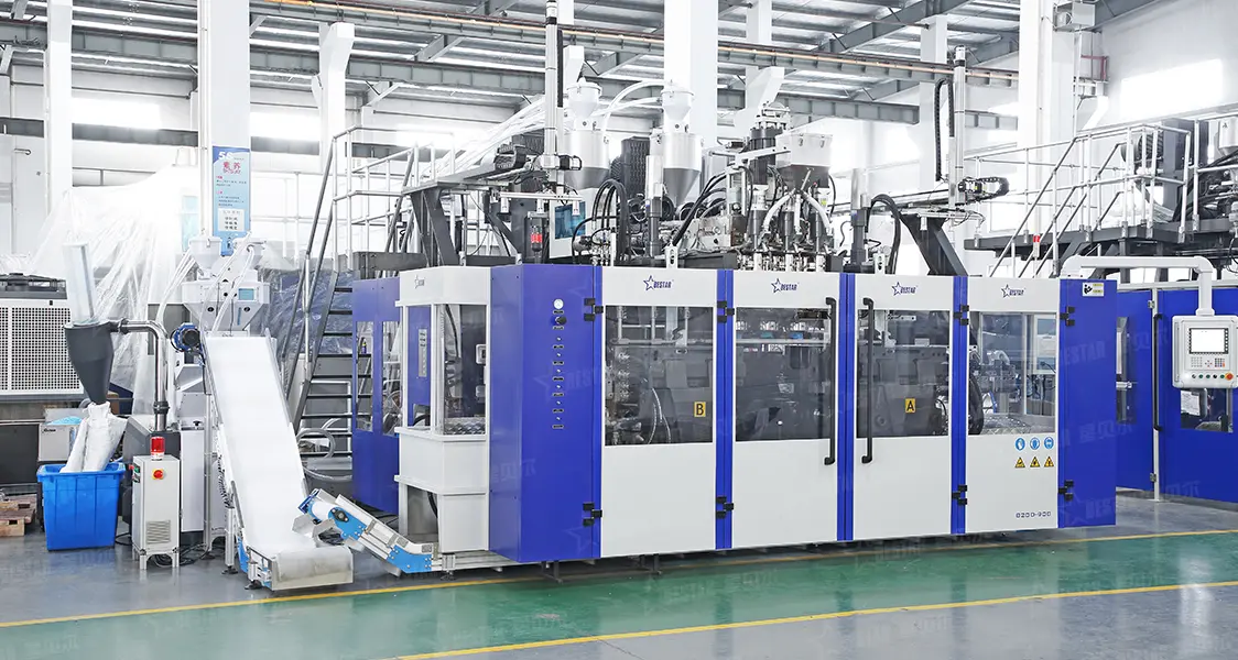 hydraulic blow molding machine